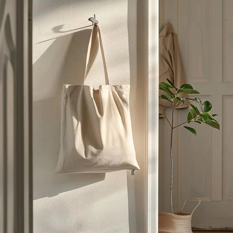 RÅVIT BOMULLSCANVAS – TÄTT VÄVD 350 g/m², OEKO-TEX