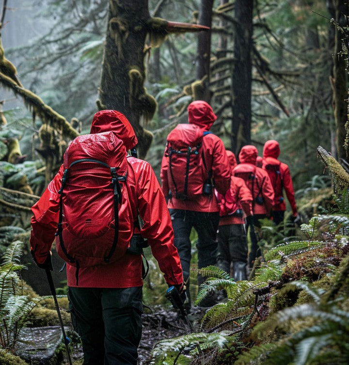 NAVY UV-BEHANDLAT VATTENTÄTT TYG FÖR KLÄDER