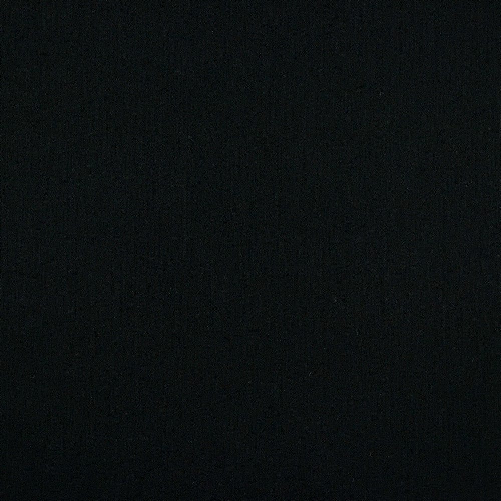 Garn & Metervarer Cotton Voile GOTS SORT ØKOLOGISK VOILE STOF AF BOMULD SEMI TRANSPARENT