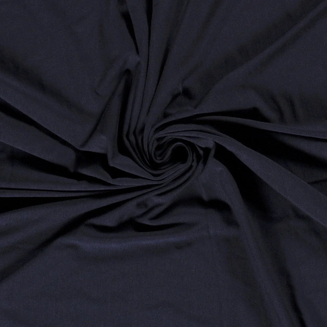 Garn & Metervarer Jersey BAMBUS JERSEY NAVY