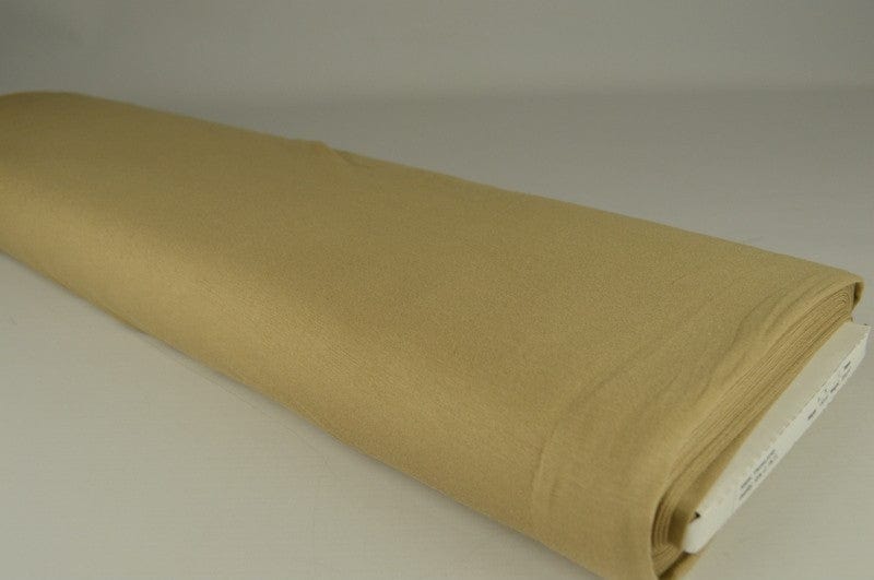 Garn & Metervarer Jersey MØRK BEIGE VISKOSE JERSEY