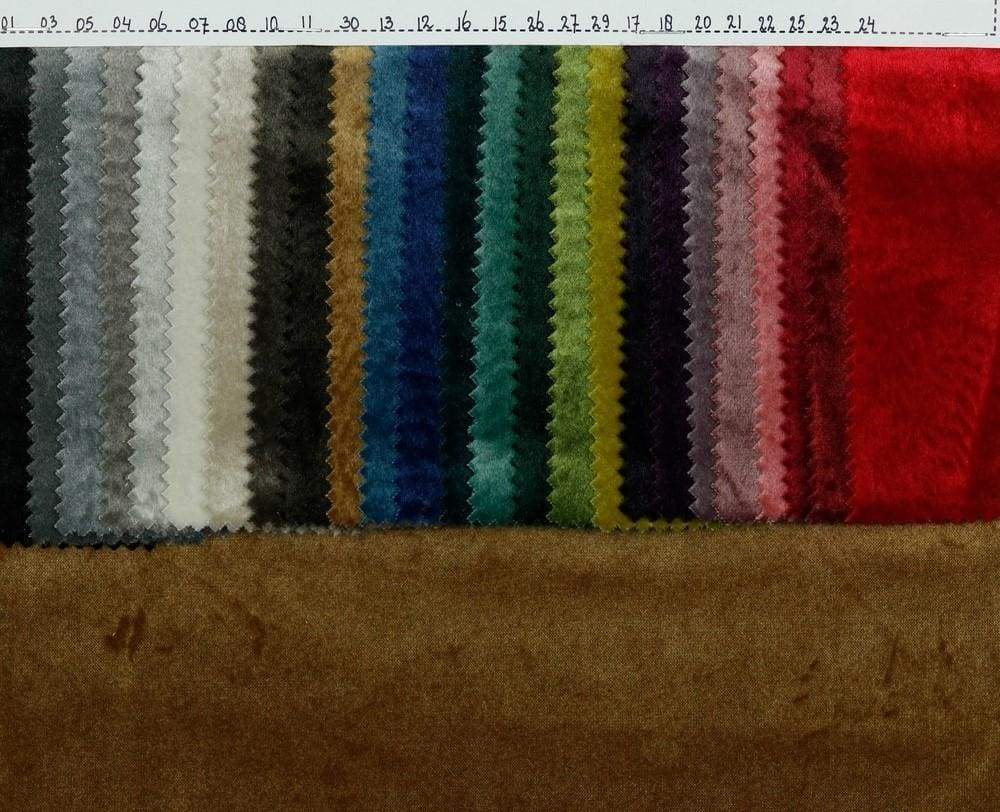 Garn & Metervarer Luxury velvet VINTAGE GRØN LUKSURIØST MØBELVELOUR