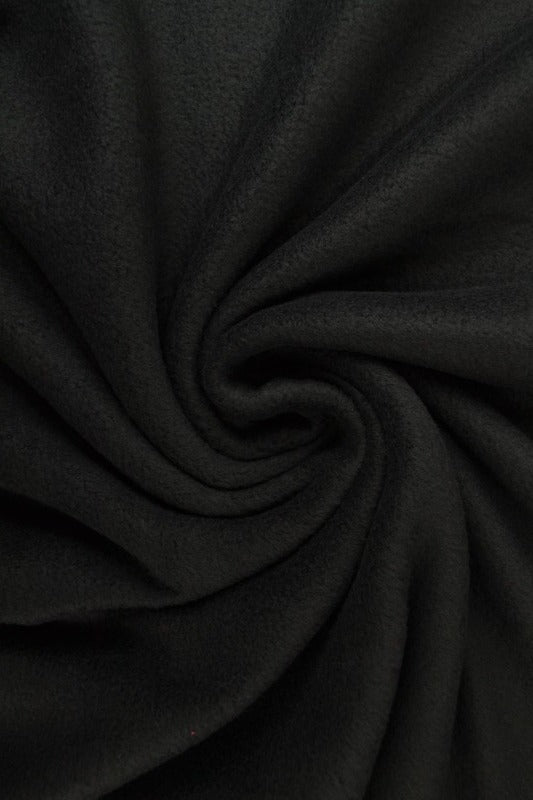 SVART POLAR FLEECE – ANTI-PILLING, VARM & LÄTT
