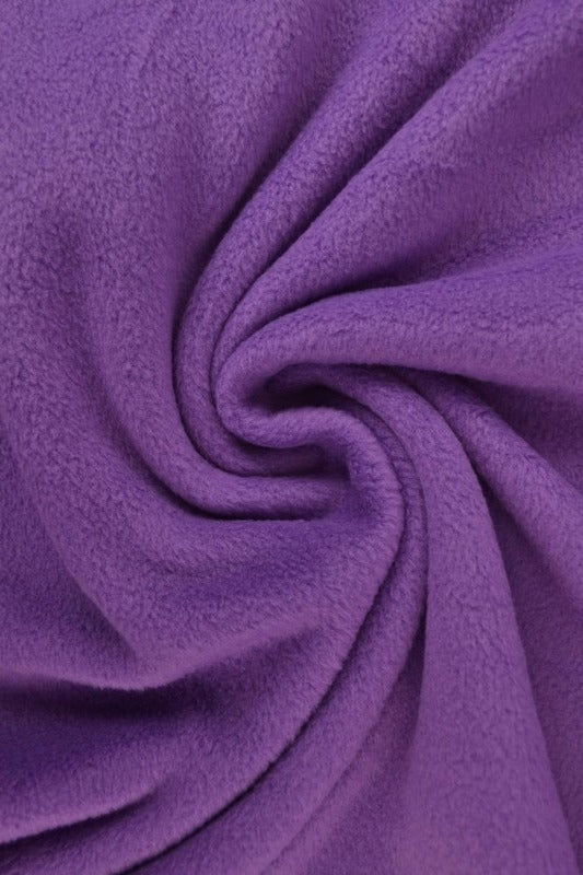 LILA POLAR FLEECE – ANTI-PILLING, VARM & LÄTT