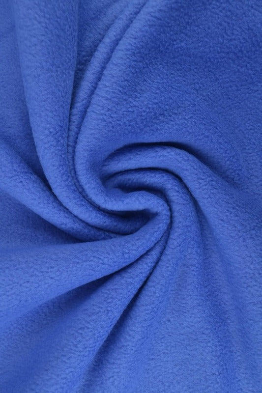 BLÅ POLAR FLEECE – ANTI-PILLING, VARM & LÄTT