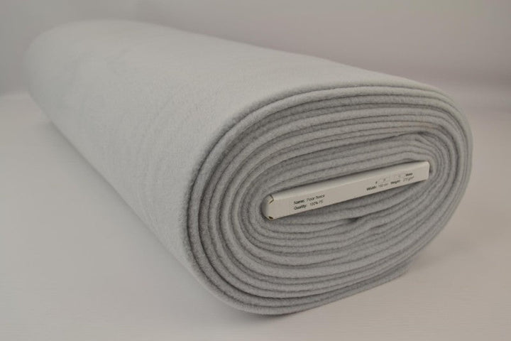 SILVERGRÅ POLAR FLEECE – ANTI-PILLING, VARM & LÄTT