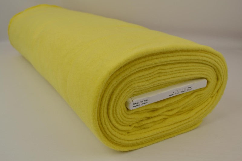 LJUS GUL POLAR FLEECE – ANTI-PILLING, VARM & LÄTT
