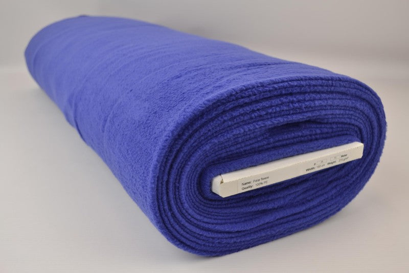 MÖRKBLÅ POLAR FLEECE – ANTI-PILLING, VARM & LÄTT