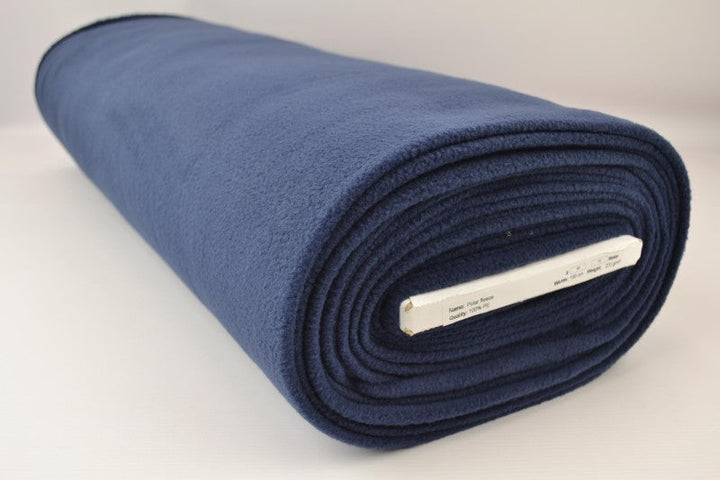 MÖRKBLÅ POLAR FLEECE – ANTI-PILLING, VARM & LÄTT