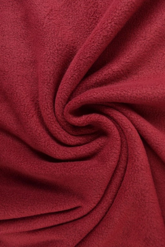 BORDEAUX POLAR FLEECE – ANTI-PILLING, VARM & LÄTT