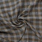 GRÅ SVART OCH GUL SKOTSKRUTIG FLANNEL
