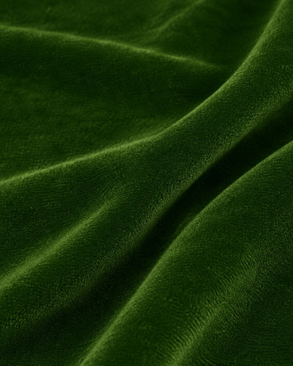 GRÖNT MICRO VELOUR TYG (bild 3 av 3)