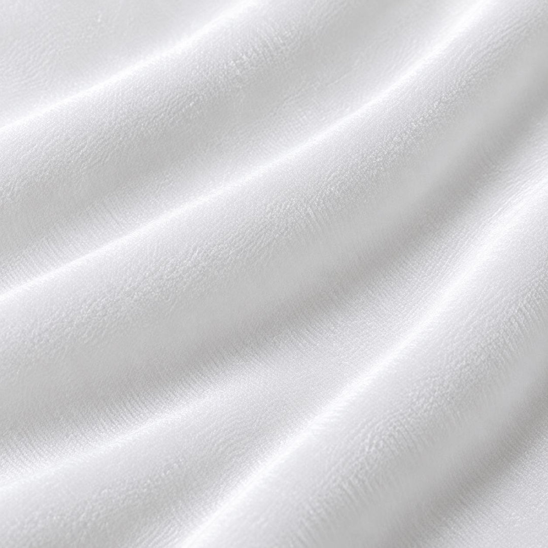 VIT MICRO VELOUR TYG (bild 3 av 3)