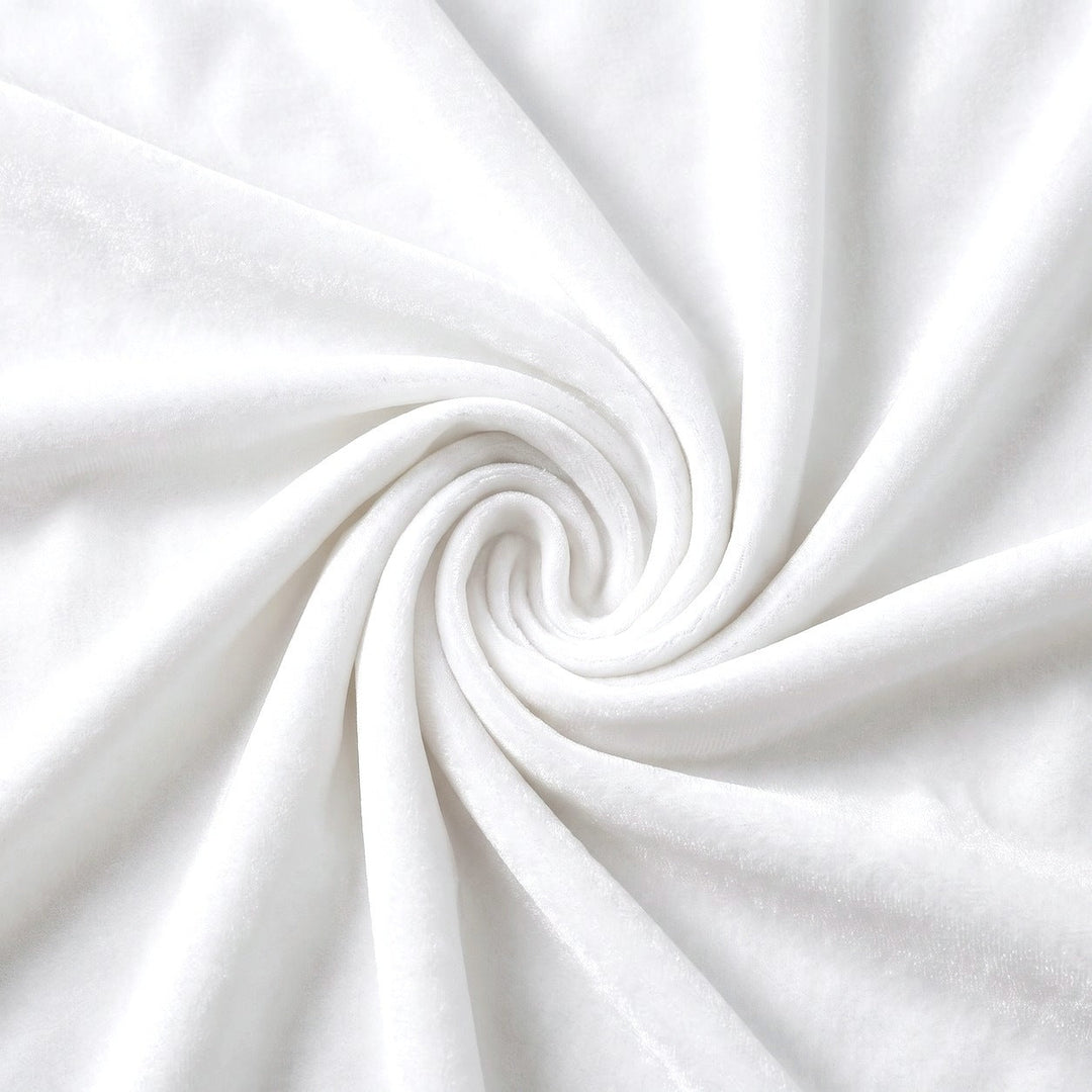 VIT MICRO VELOUR TYG