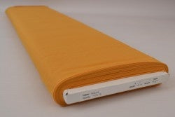 SENAPSGUL BOMULLSPOPLIN – TÄTT VÄVT BOMULLSTYG