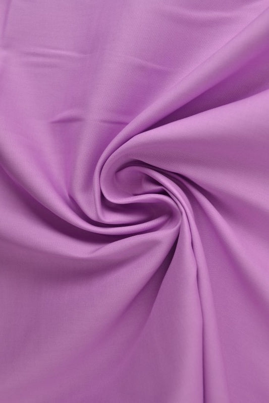 LILA BOMULLSPOPLIN – TÄTT VÄVT BOMULLSTYG