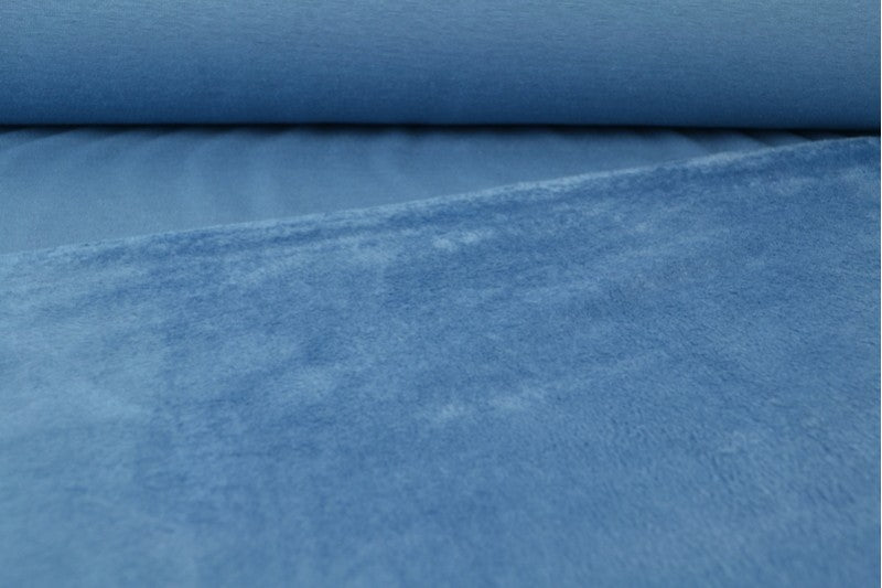 MÖRK OKKERGUL BORSTAD SWEATSHIRT – ALPINE FLEECE MED MJUK INSIDA & STRETCH