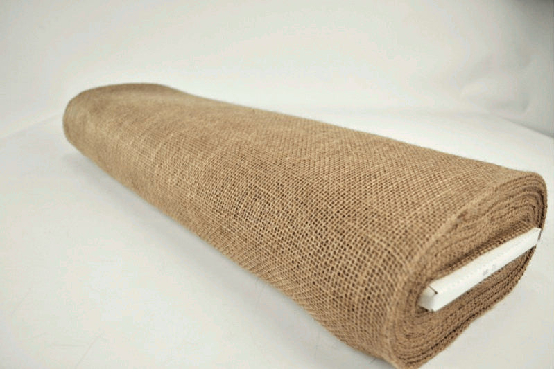 KRAFTIG NATURLIG JUTEVÄV – RUSTIK YTA & STYVT FALL