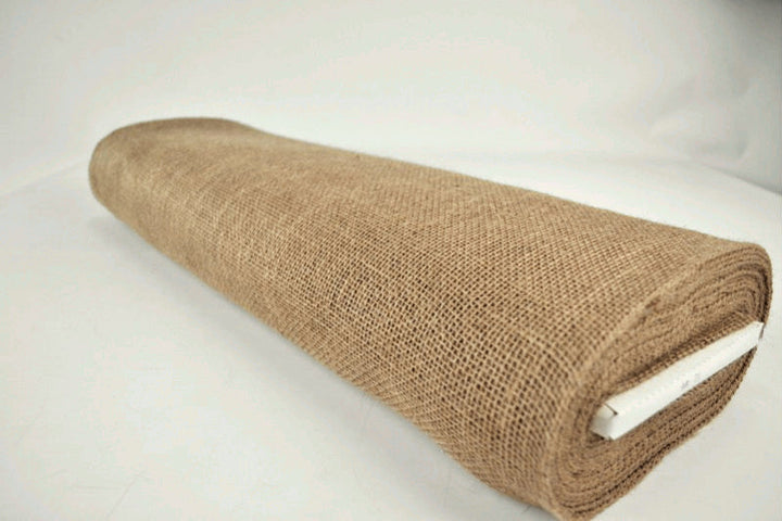 KRAFTIG NATURLIG JUTEVÄV – RUSTIK YTA & STYVT FALL