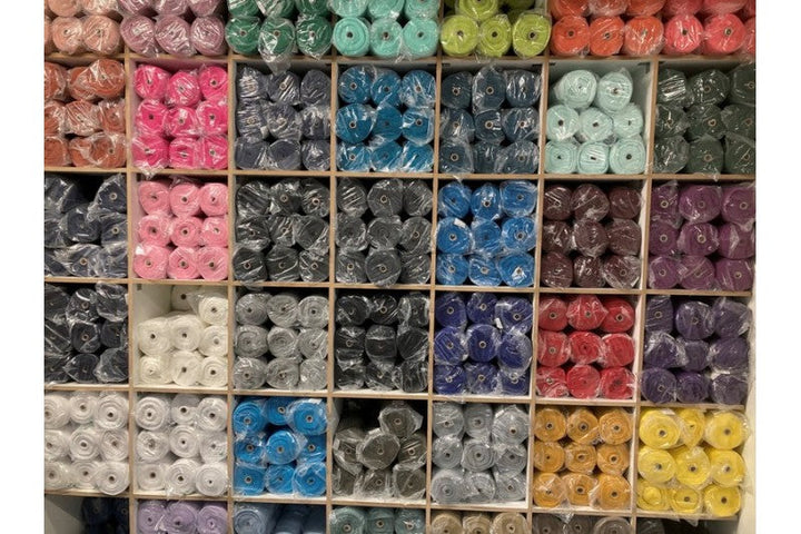 VINTAGE ROSA MUDDVÄV – BOMULLSMUDD MED STRETCH