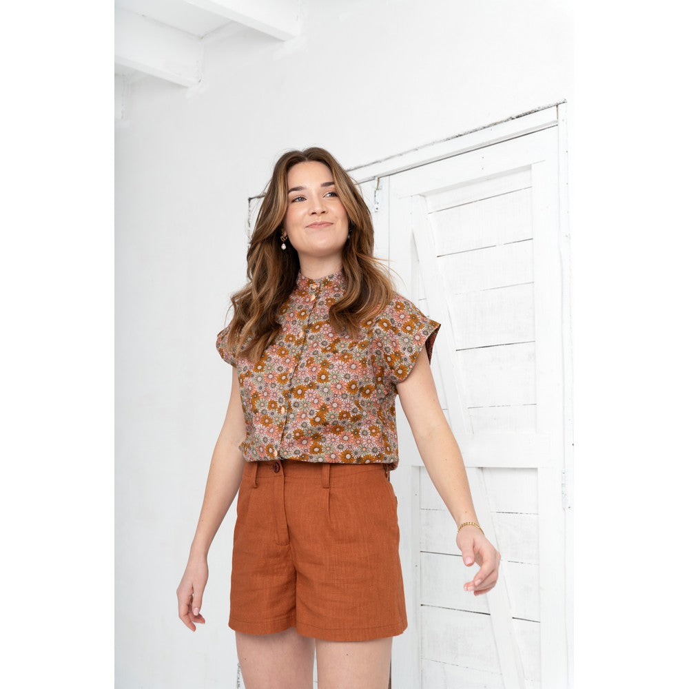 BEIGE TVÄTTAT LINNETYG – MJUK LINNEBLANDNING (87% LIN / 13% BOMULL)