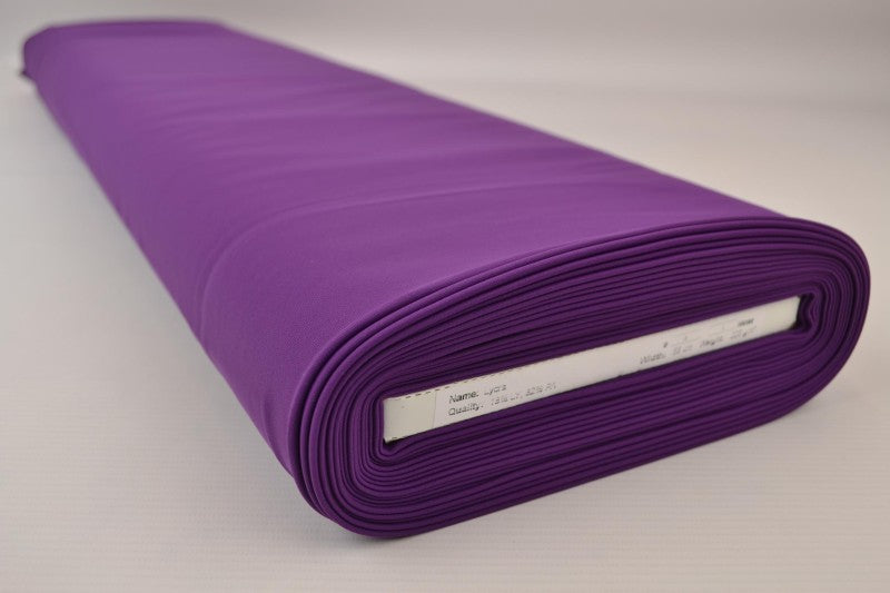 MÖRKLILA LYCRA – 4-VÄGS STRETCH & SNABBTORKANDE
