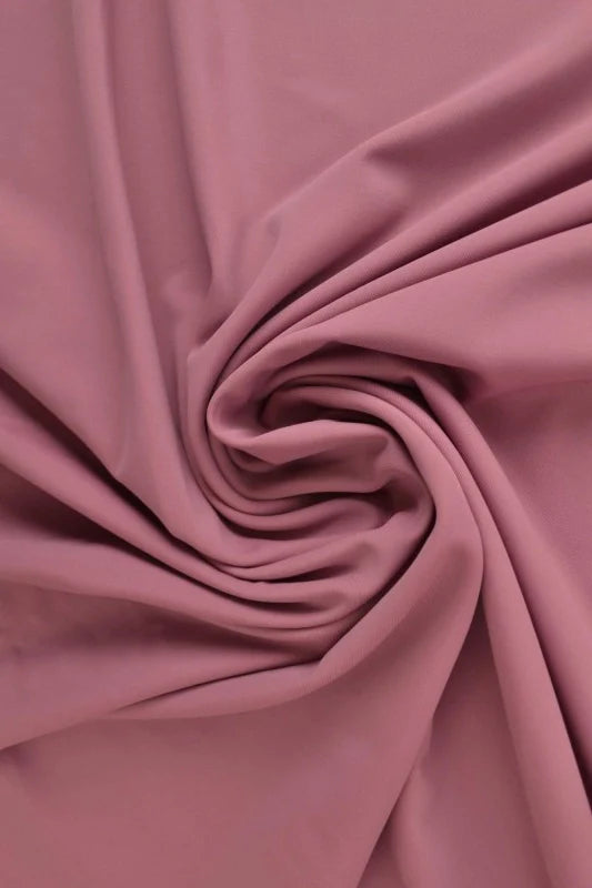 MÖRK VINTAGE ROSA LYCRA – 4-VÄGS STRETCH & SNABBTORKANDE
