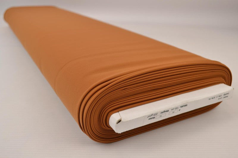 MÖRK SENAPSGUL LYCRA – 4-VÄGS STRETCH & SNABBTORKANDE