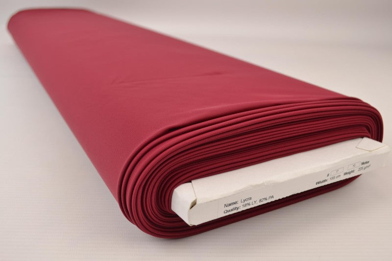 BORDEAUX LYCRA – 4-VÄGS STRETCH & SNABBTORKANDE