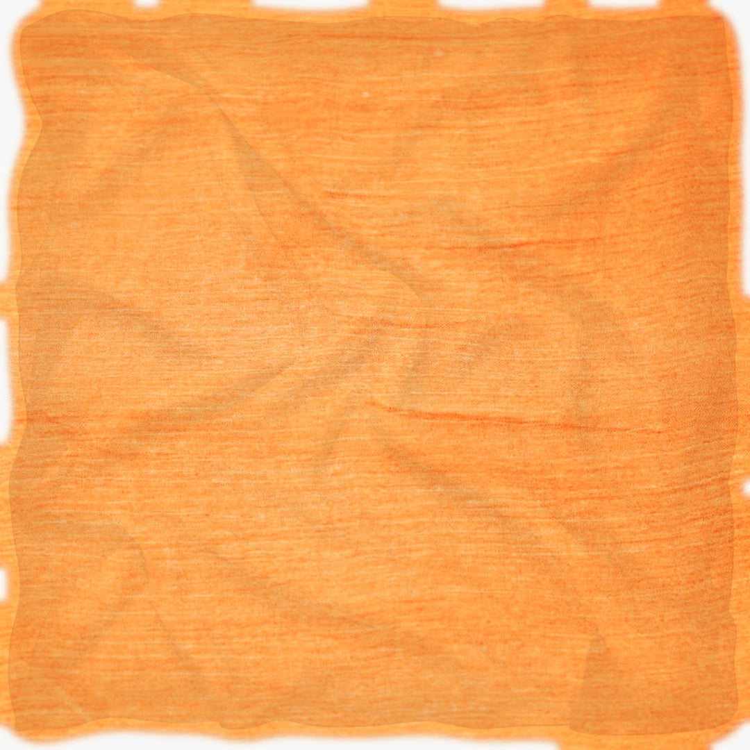 Ljusorange sidenchiffong – lätt, skirt chiffongtyg (bild 1 av 9)