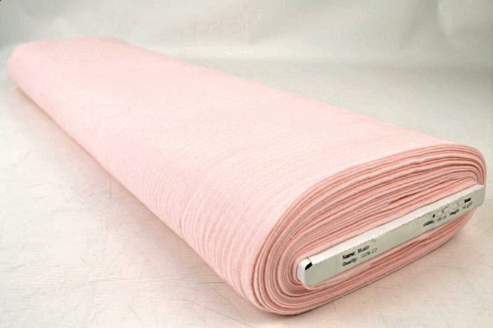 LJUSROSA DOUBLE GAUZE MUSSLIN – MJUK & ANDNINGSBAR