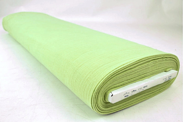 LIMEGRÖN DOUBLE GAUZE MUSSLIN – MJUK & ANDNINGSBAR