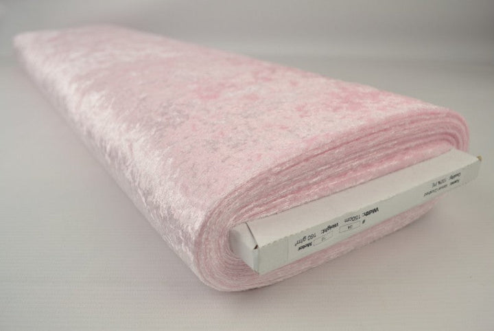 LJUSROSA KROSSAD VELOUR – STICKAD, STRETCHIG & GLANSFULLT FALL