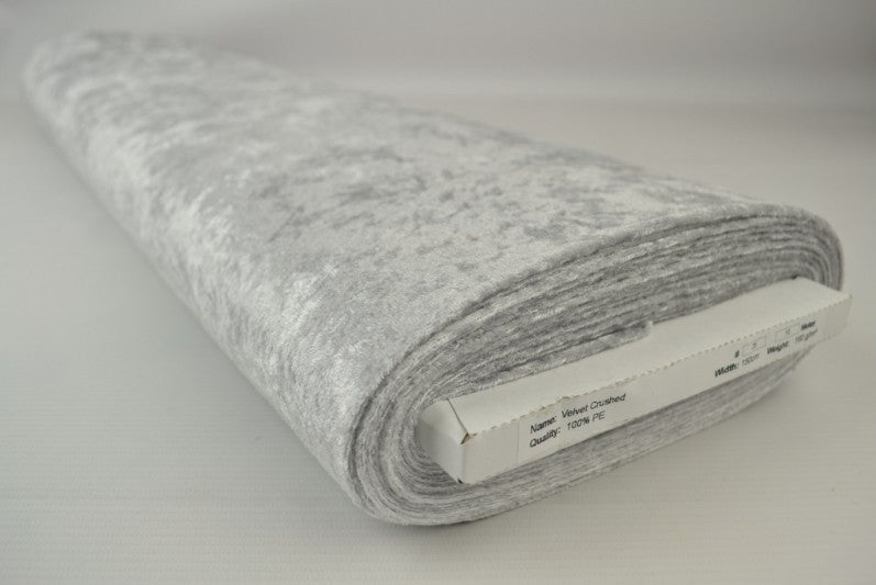 SILVERGRÅ KROSSAD VELOUR – STICKAD, STRETCHIG & GLANSFULLT FALL