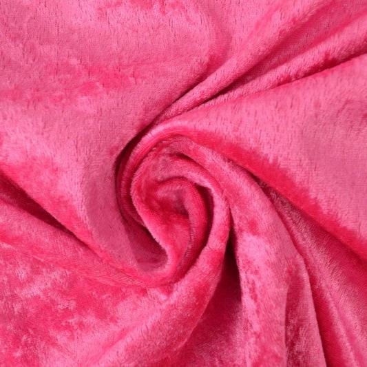 PINK KROSSAD VELOUR – STICKAD, STRETCHIG & GLANSFULLT FALL