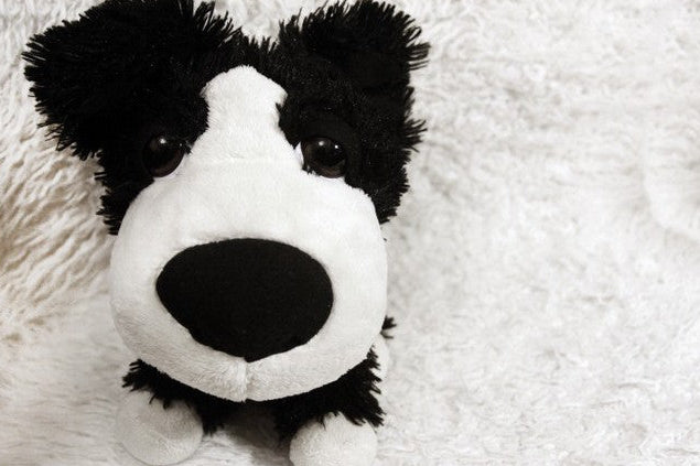 VIT LÅNGHÅRIG PLYSCH – 30 MM LUGG & TVÄRSGÅENDE STRETCH