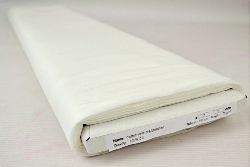 LÄTT BLEKT BOMULLSVOILE