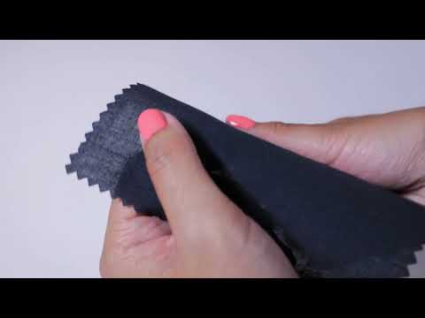 SVART BOMULLSPOPLIN – TÄTT VÄVT BOMULLSTYG