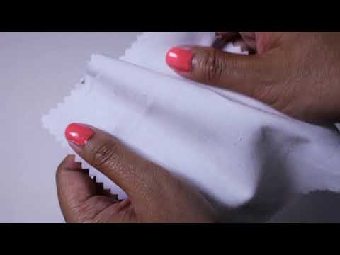 VIT BOMULLSPOPLIN – TÄTT VÄVT BOMULLSTYG