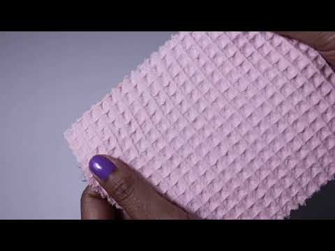 LAXFÄRGAD VÅFFEL PIQUÉ – ABSORBERANDE & SNABBTORKANDE