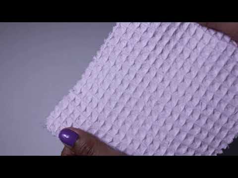 LJUSROSA VÅFFEL PIQUÉ – ABSORBERANDE & SNABBTORKANDE