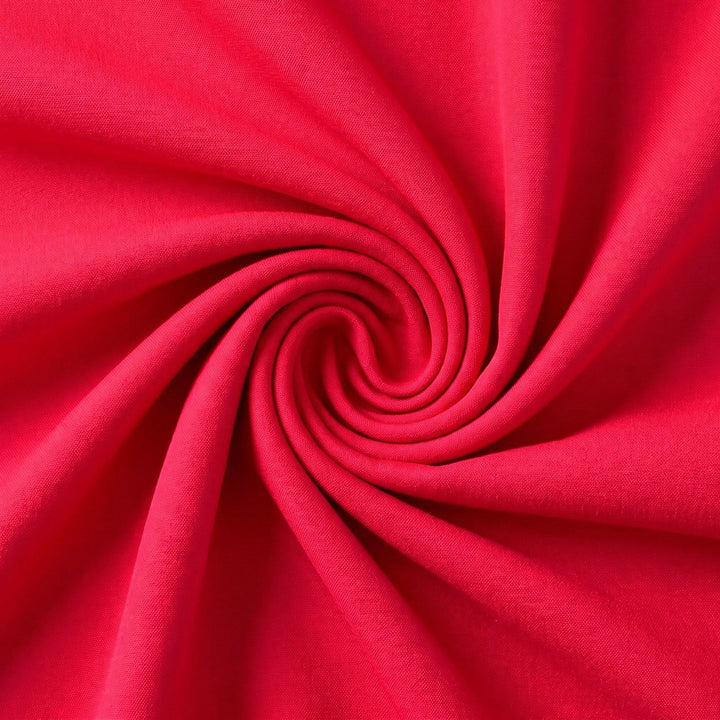 RÖD MICRO VELOUR TYG