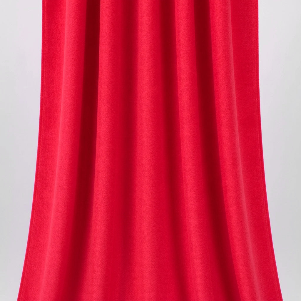 RÖD MICRO VELOUR TYG (bild 2 av 3)