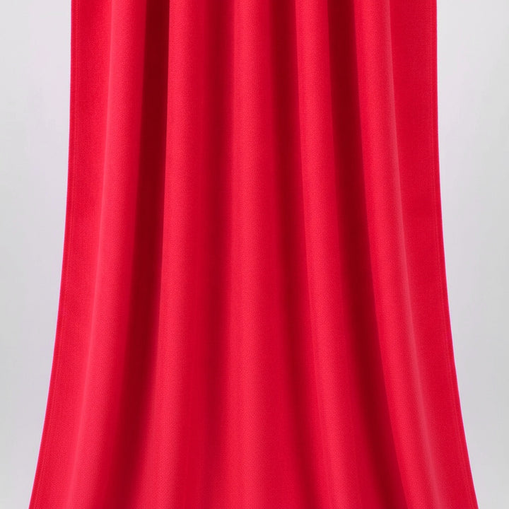 RÖD MICRO VELOUR TYG (bild 2 av 3)