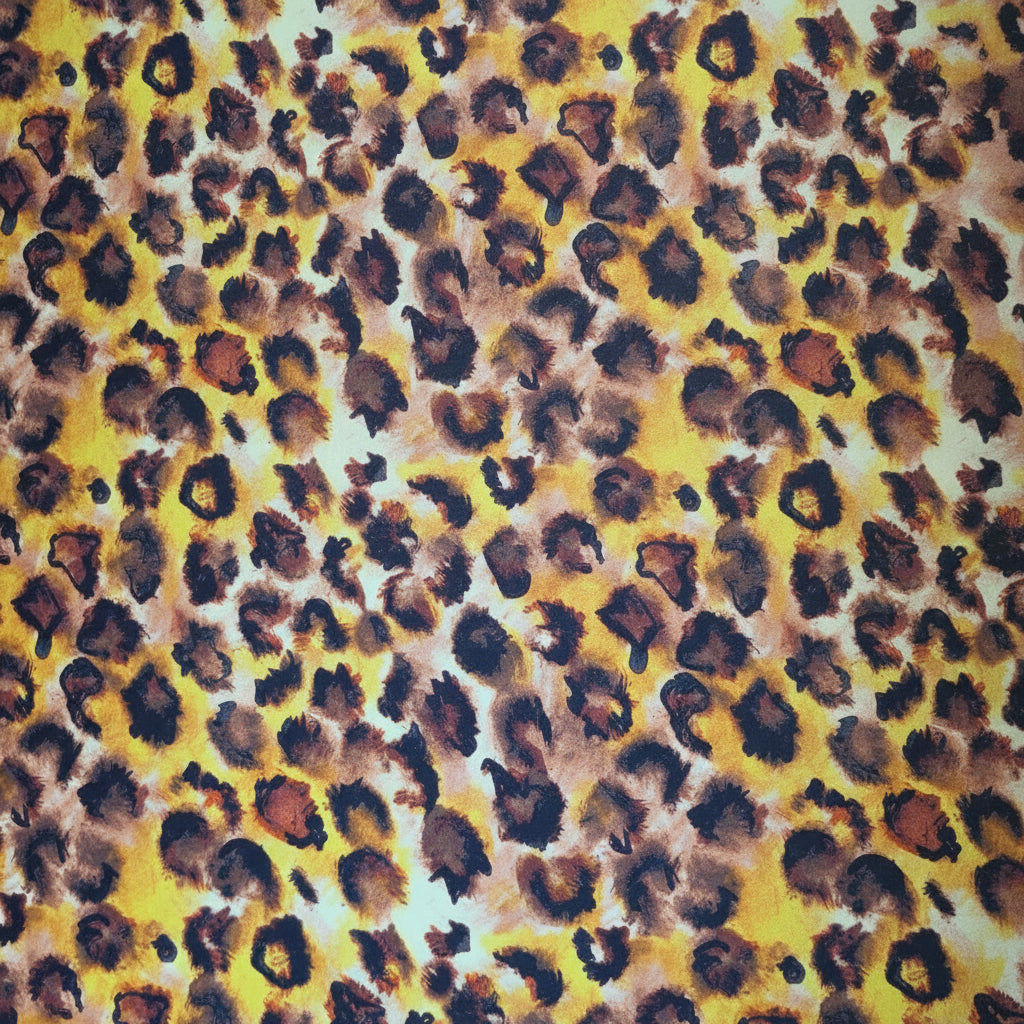 SIDEN MED LEOPARD TRYCK (bild 1 av 3)