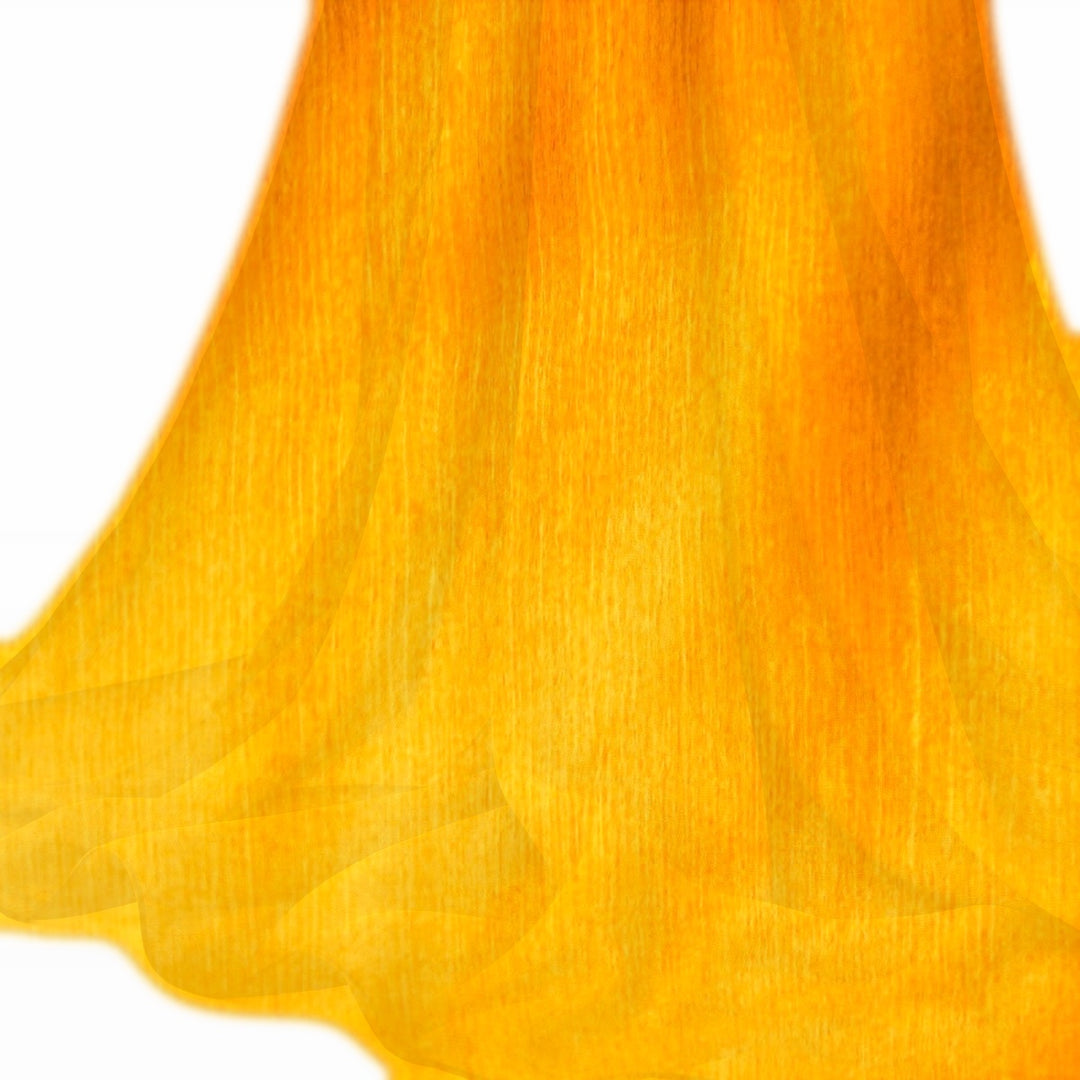 Solgul sidenchiffong – lätt, skirt chiffongtyg (bild 2 av 9)