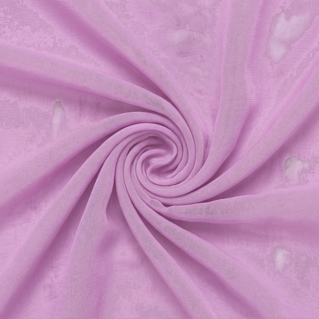 DAMMIG ROSA / MÖRK LAVENDEL SIDENCHIFFONG – 2. SORTERING