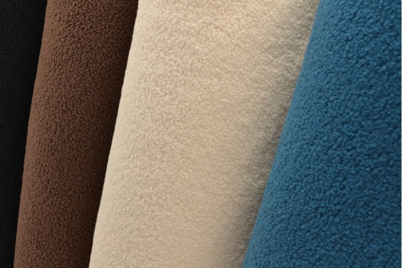 BRUN TEDDYTYG MED STRETCH – MJUKT & VÄRMEISOLERANDE