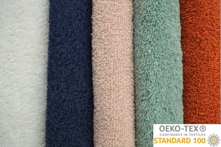 BORDEAUX DUBBELSIDIG FROTTÉ – ABSORBERANDE HANDDUKSTYG (OEKO-TEX)