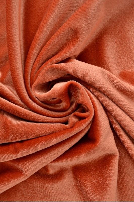 KOPPAR VELOUR MED STRETCH